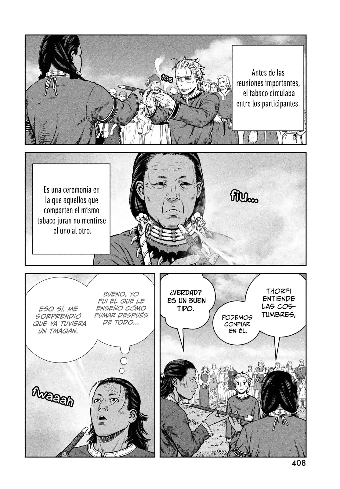 Vinland Saga Capitulo 196: Viaje de mil años (5) página 7