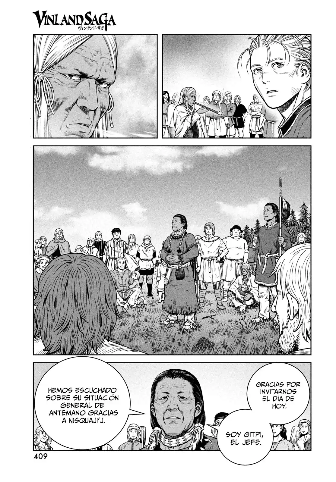 Vinland Saga Capitulo 196: Viaje de mil años (5) página 8