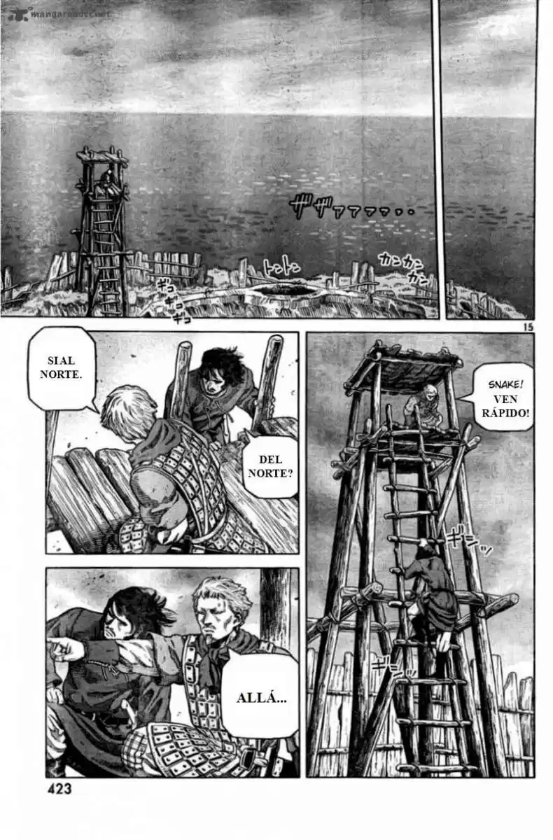 Vinland Saga Capitulo 89: La noche antes de la batalla página 15