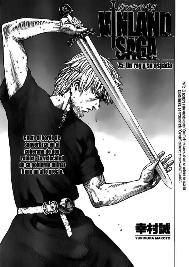 Vinland Saga Capitulo 75: Un rey y su espada página 2