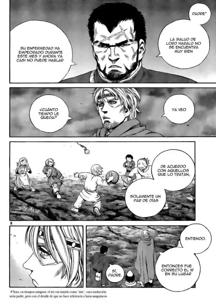 Vinland Saga Capitulo 72: La cabeza maldita página 8