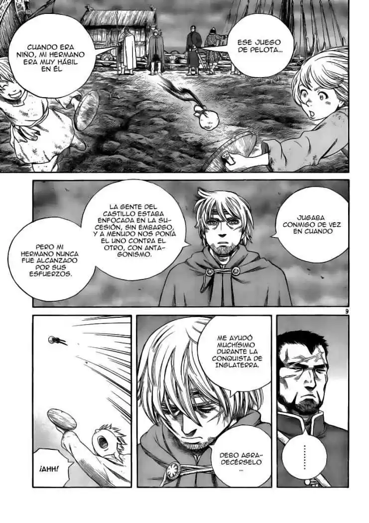 Vinland Saga Capitulo 72: La cabeza maldita página 9