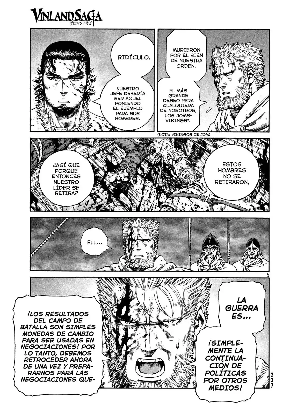 Vinland Saga Capitulo 127: La Guerra del Mar Báltico (3) página 5