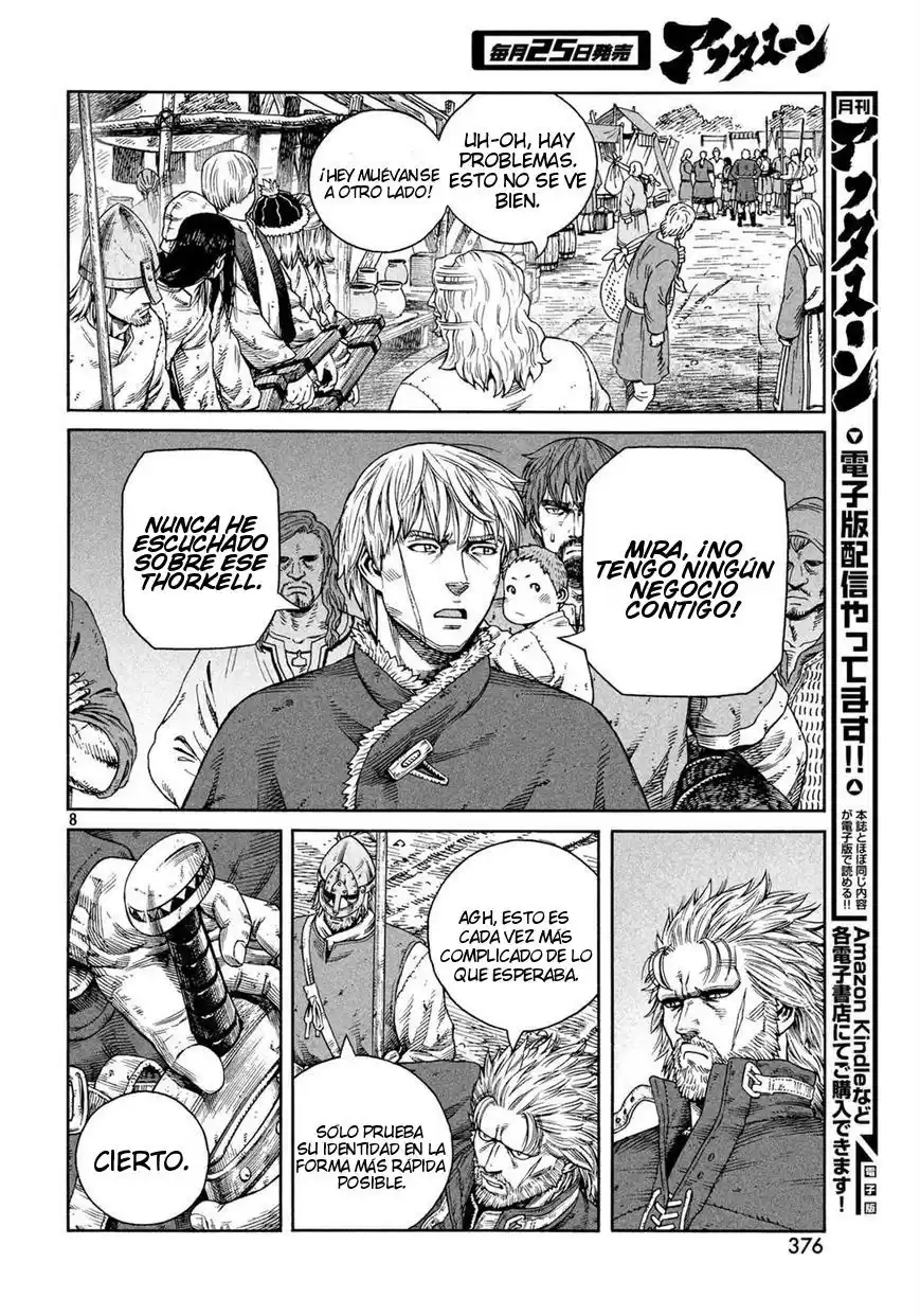 Vinland Saga Capitulo 126: La Guerra del Mar Báltico (2) página 8