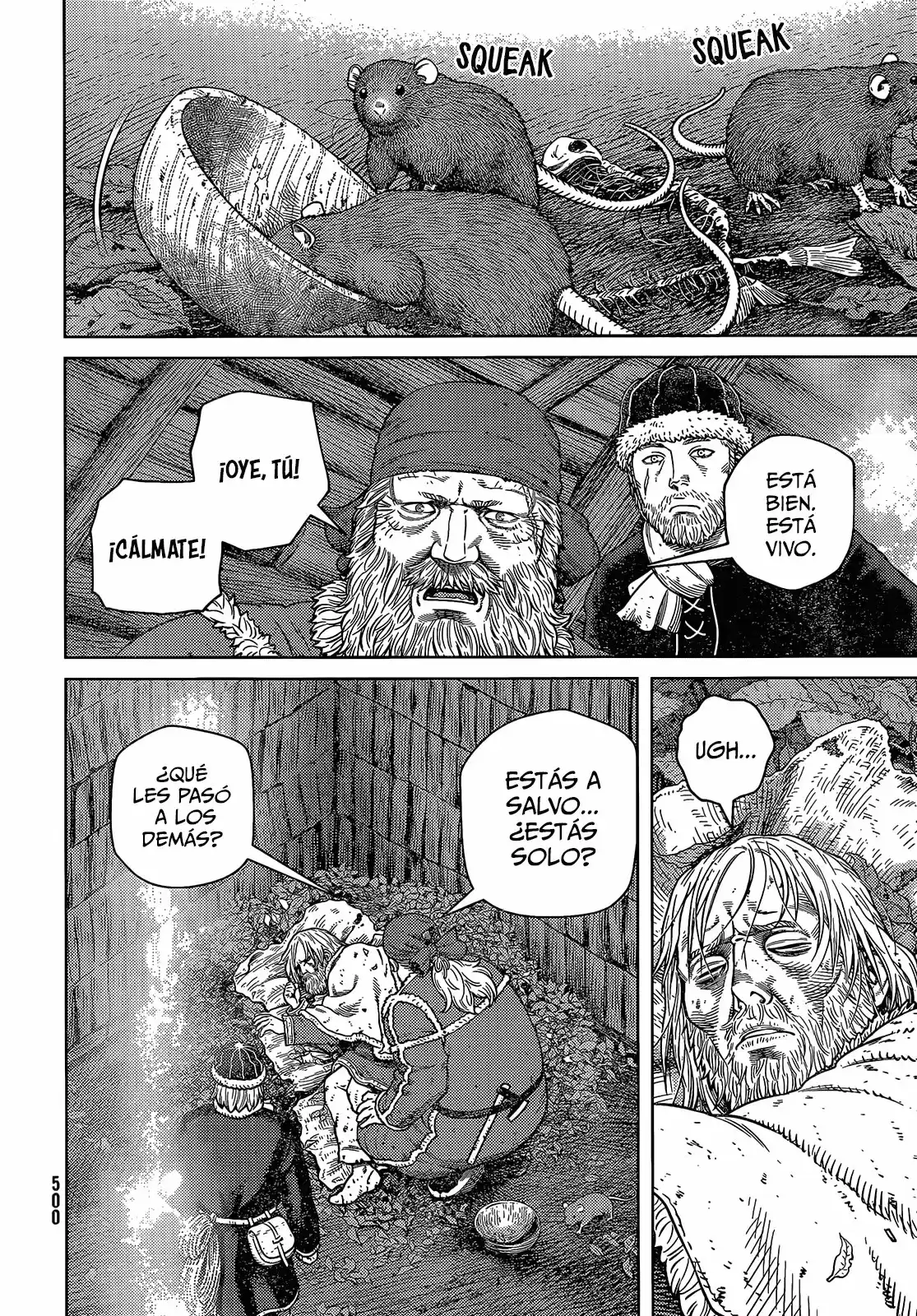 Vinland Saga Capitulo 201: Viaje de mil años (10) página 3