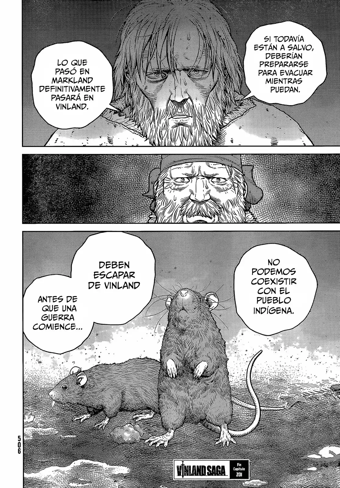 Vinland Saga Capitulo 201: Viaje de mil años (10) página 8