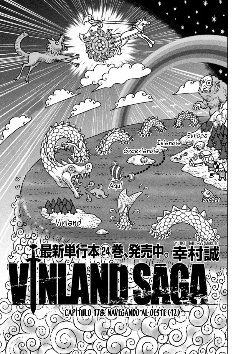 Vinland Saga Capitulo 178: Navegando al Oeste (12) página 1