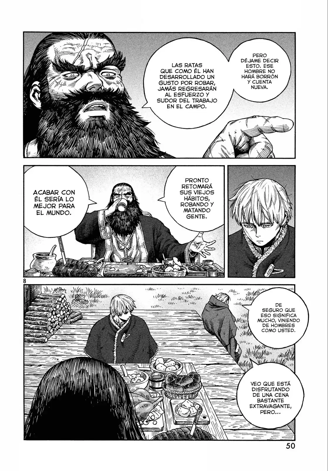 Vinland Saga Capitulo 132: La Guerra del Mar Báltico (8) página 8