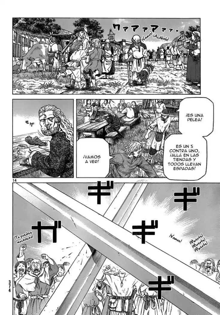 Vinland Saga Capitulo 77: Insulto página 14