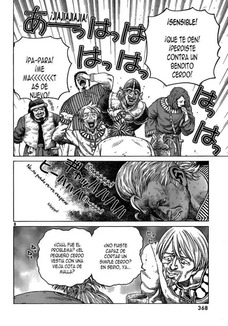 Vinland Saga Capitulo 77: Insulto página 8