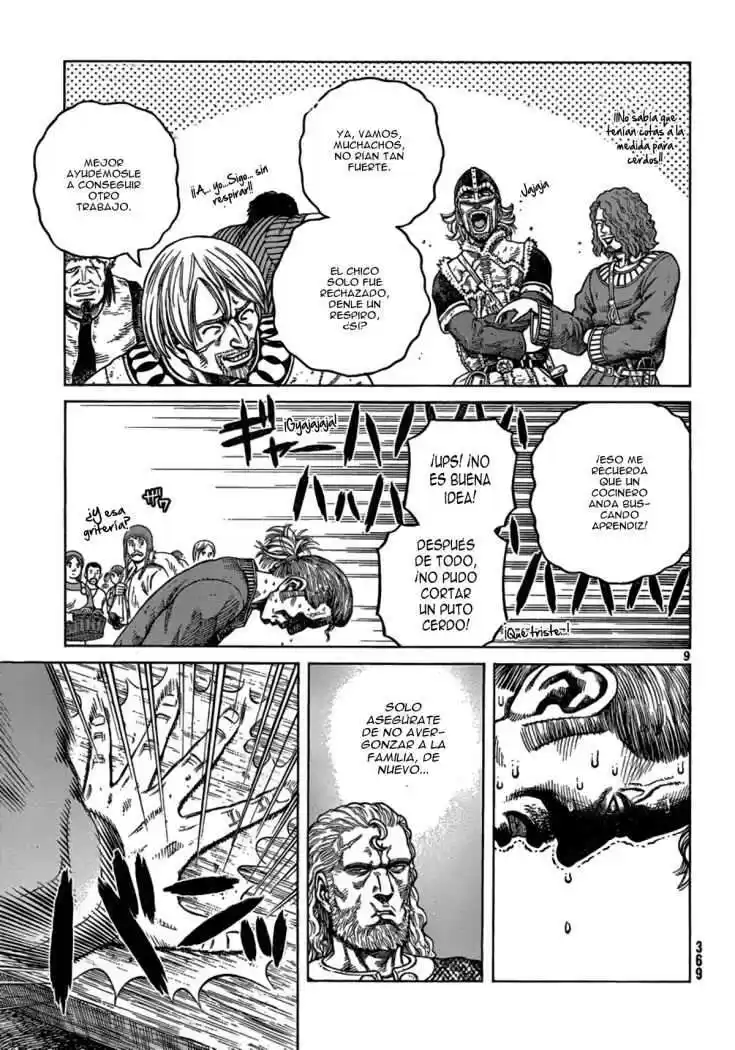 Vinland Saga Capitulo 77: Insulto página 9