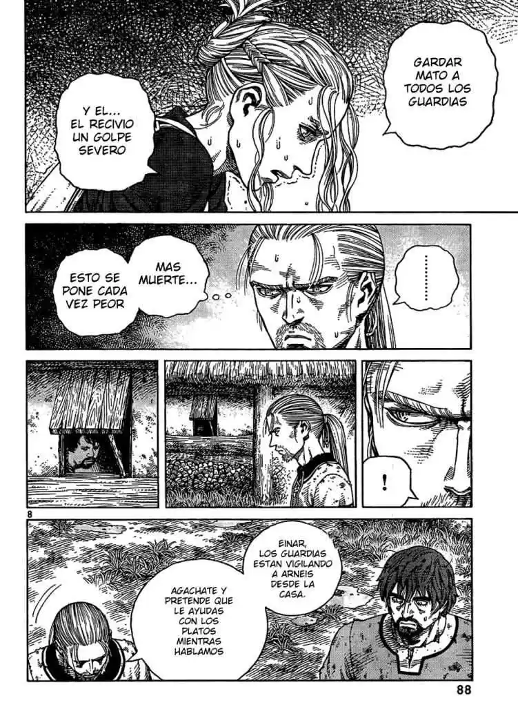 Vinland Saga Capitulo 84: Autoengaño de fantasía página 8