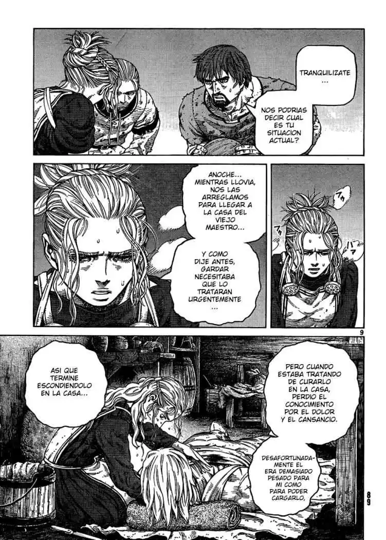 Vinland Saga Capitulo 84: Autoengaño de fantasía página 9