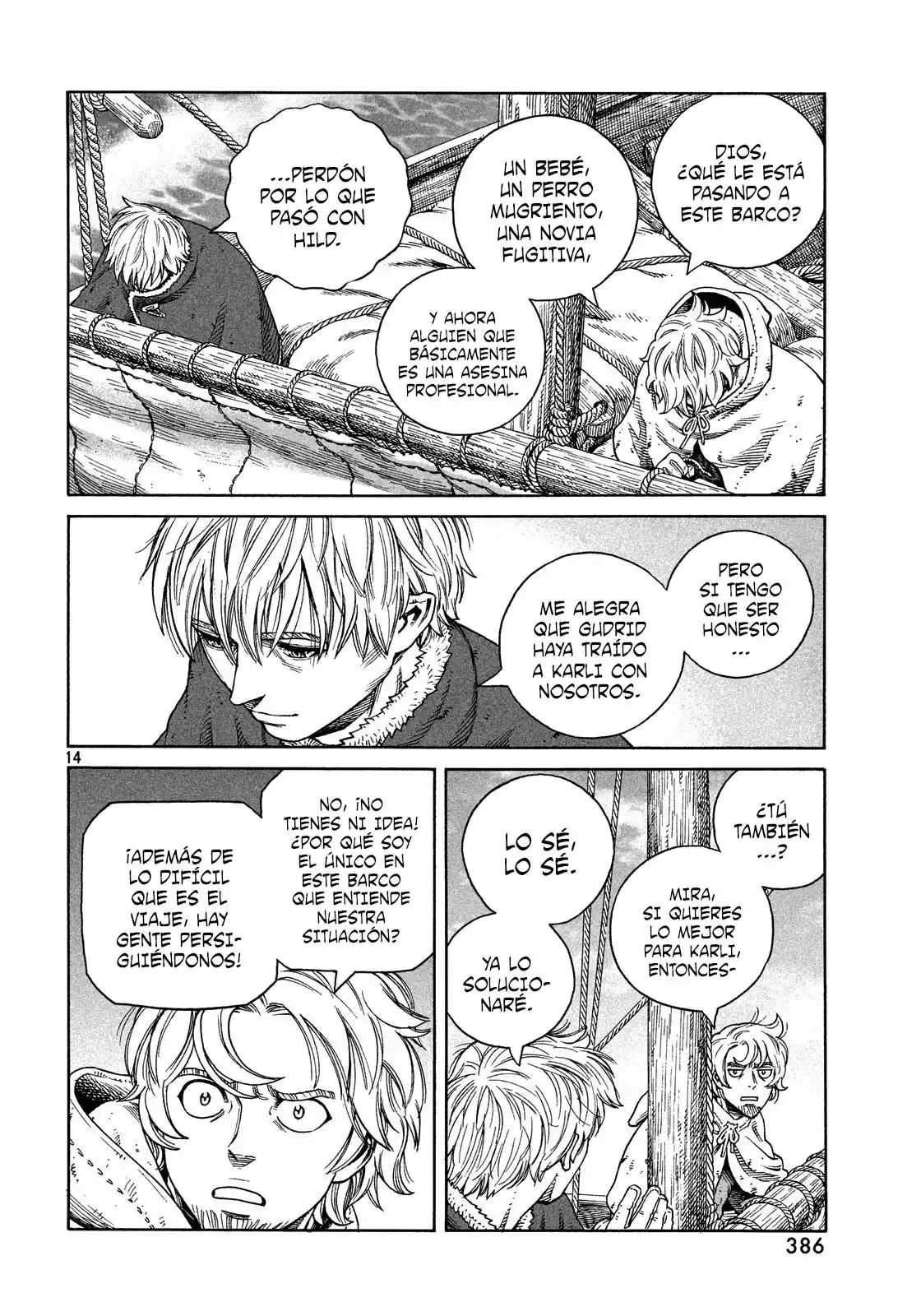 Vinland Saga Capitulo 124: Dejando Noruega página 14