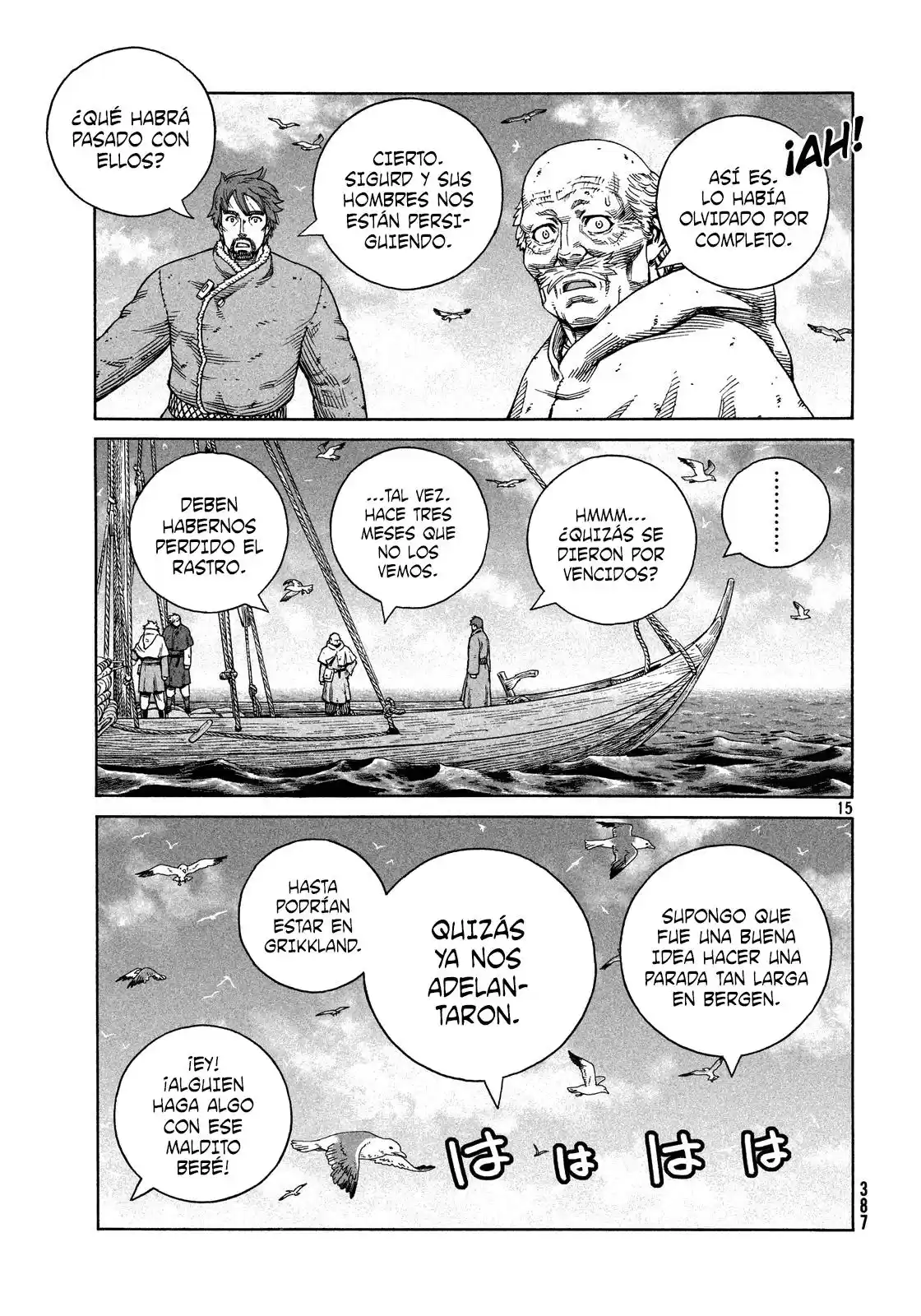 Vinland Saga Capitulo 124: Dejando Noruega página 15