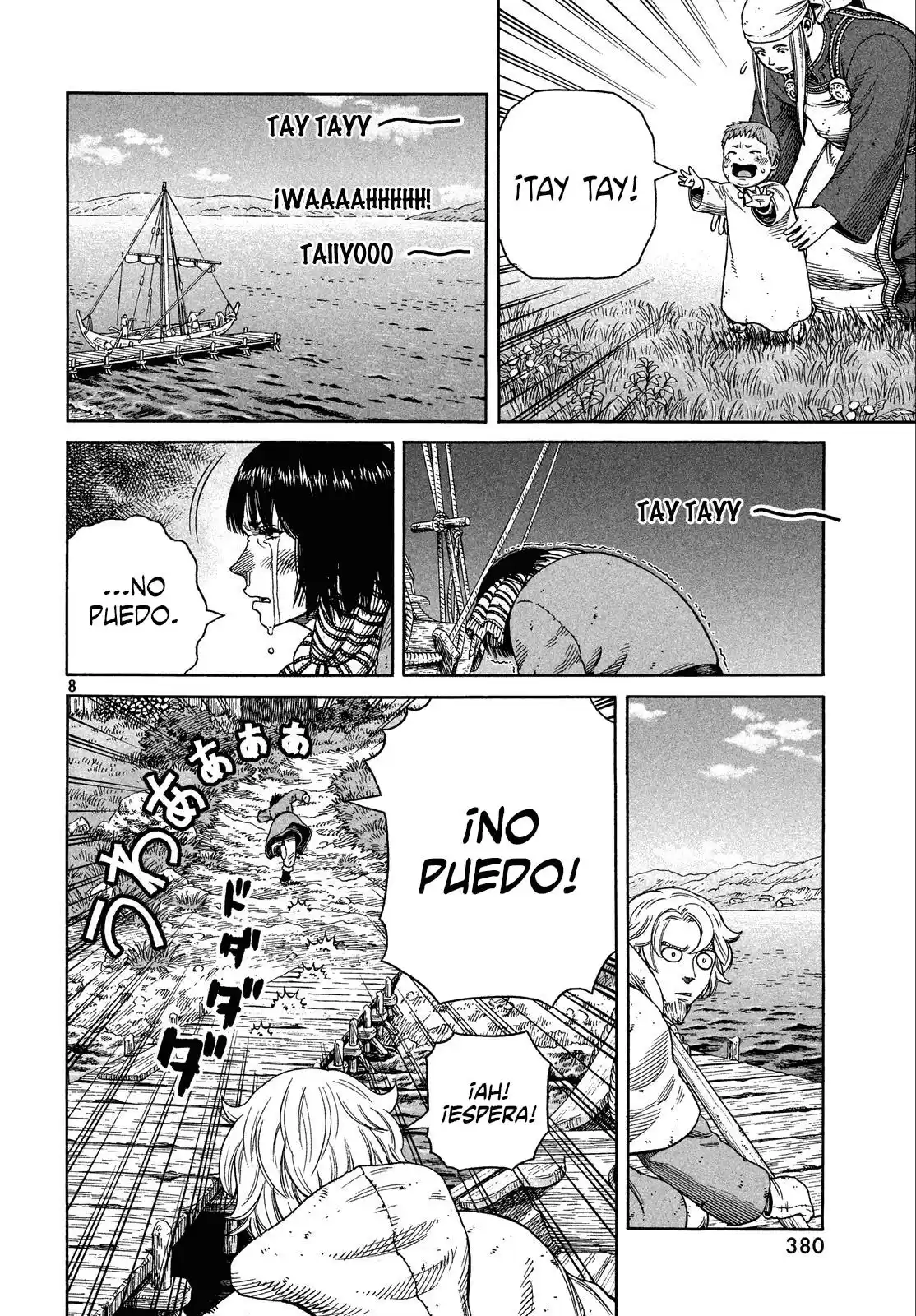 Vinland Saga Capitulo 124: Dejando Noruega página 8