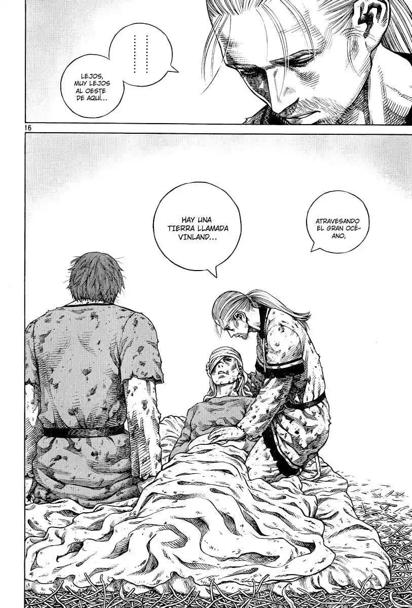 Vinland Saga Capitulo 93: El nacimiento de un guerrero página 16