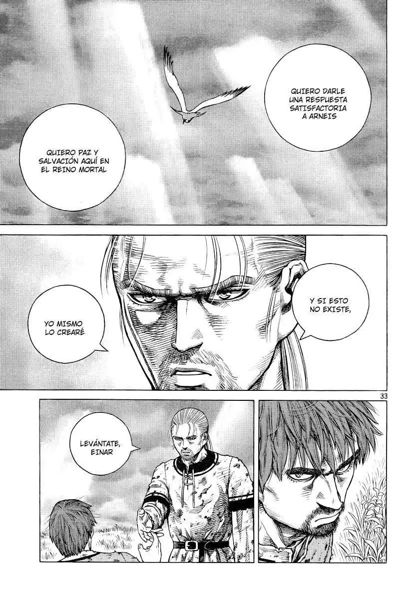 Vinland Saga Capitulo 93: El nacimiento de un guerrero página 33