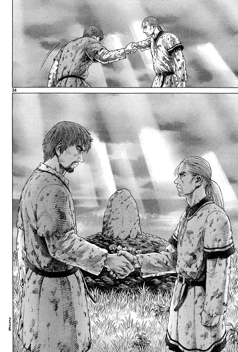 Vinland Saga Capitulo 93: El nacimiento de un guerrero página 34