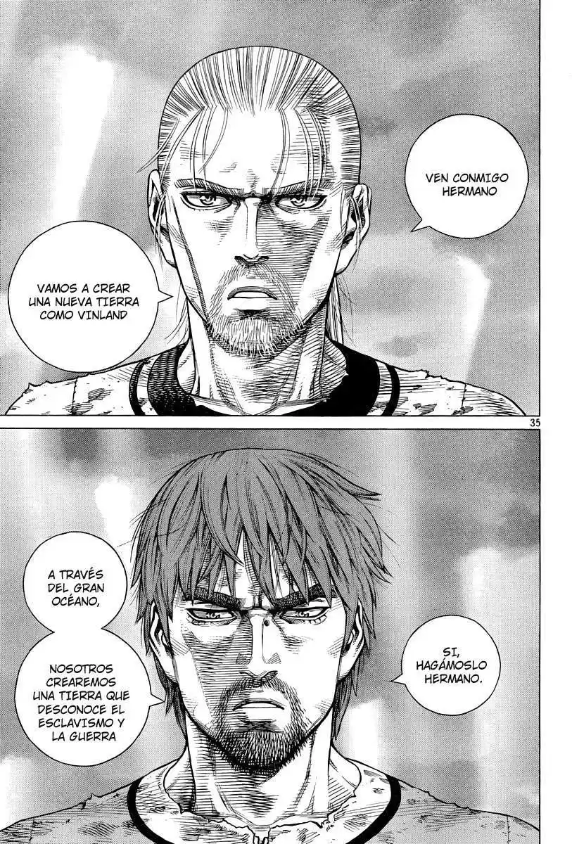 Vinland Saga Capitulo 93: El nacimiento de un guerrero página 35