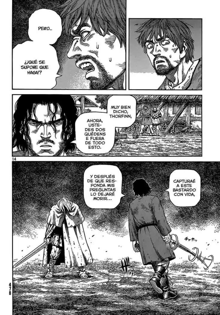 Vinland Saga Capitulo 80: Incursión de Gardar página 14