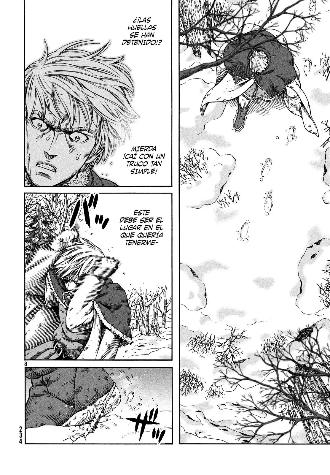 Vinland Saga Capitulo 117: El Cazador y la Presa (4) página 8