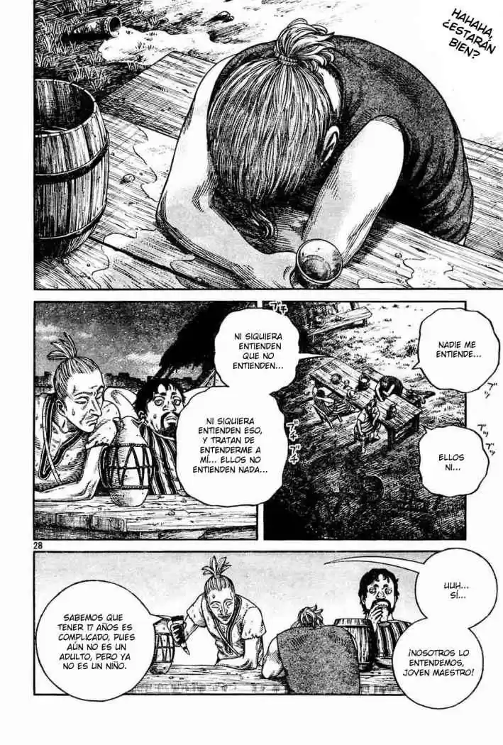 Vinland Saga Capitulo 57: Joven Maestro página 28