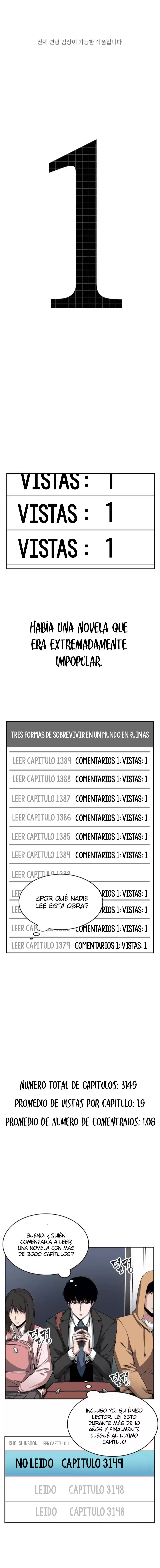 Lector omnisciente Capitulo 0: Prologo página 3