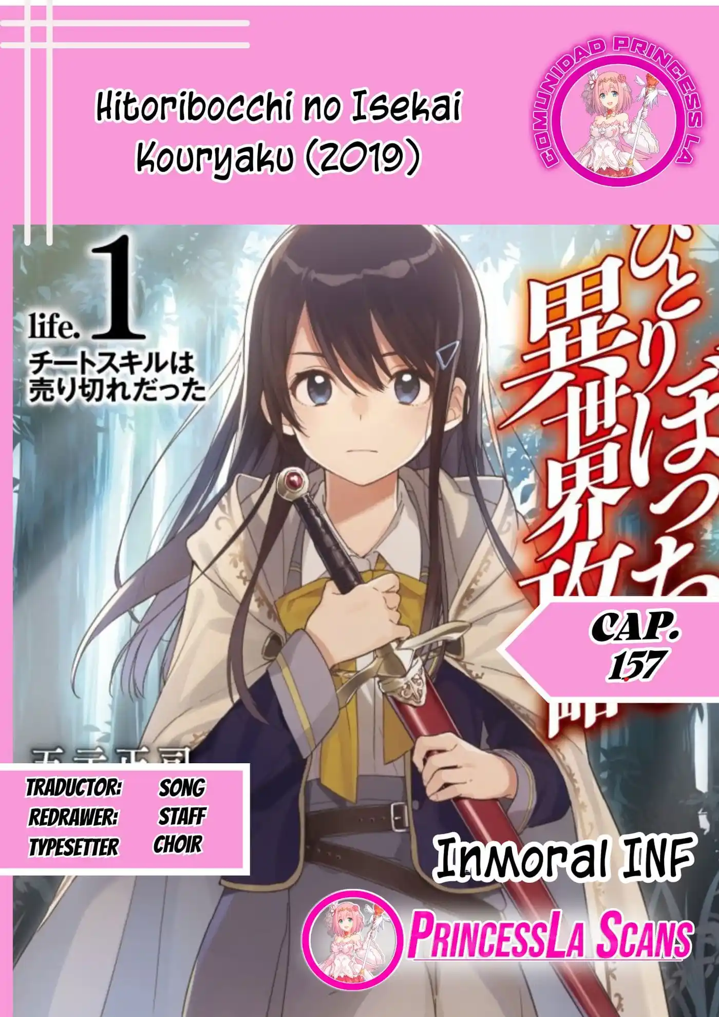 Hitoribocchi no Isekai Kouryaku Capitulo 157 página 1