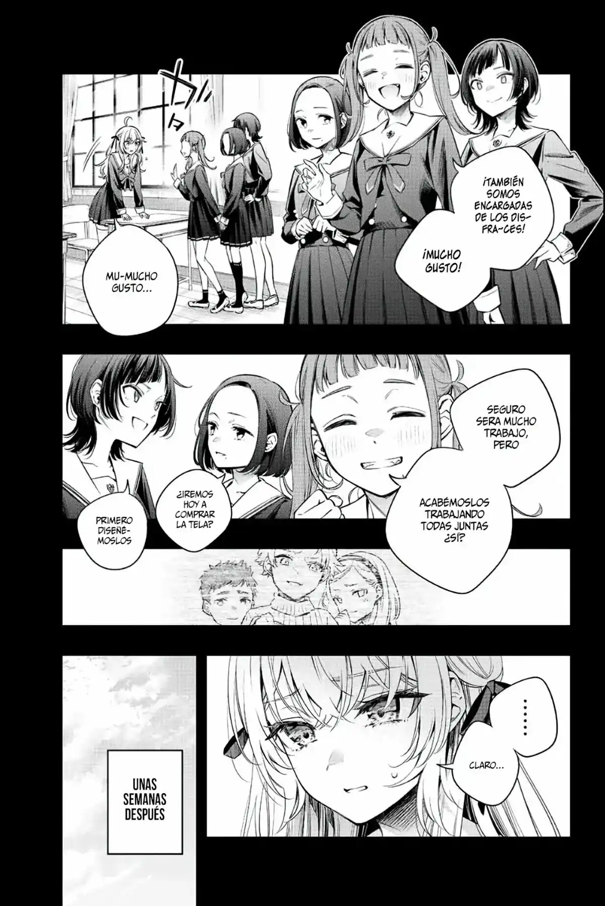 Alya-san, quien se sienta a mi lado, a veces susurra cosas dulces en ruso. Capitulo 10 página 10