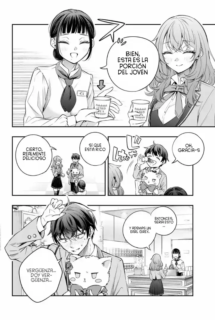 Alya-san, quien se sienta a mi lado, a veces susurra cosas dulces en ruso. Capitulo 27 página 10