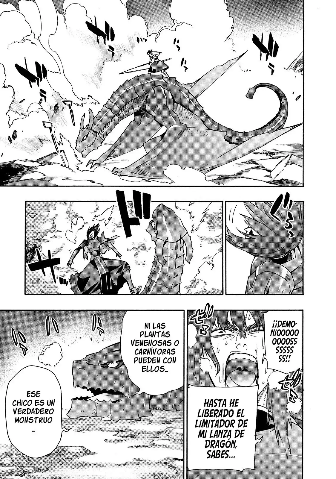 Kuro no Shoukanshi Capitulo 62: Dahaku, El Dragón Negro Azabache III página 7