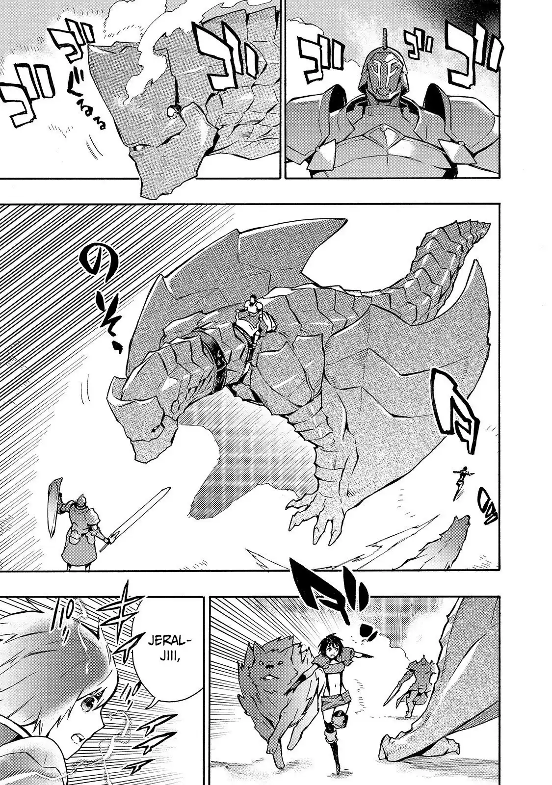 Kuro no Shoukanshi Capitulo 55: Caballería de Dragones IV página 3