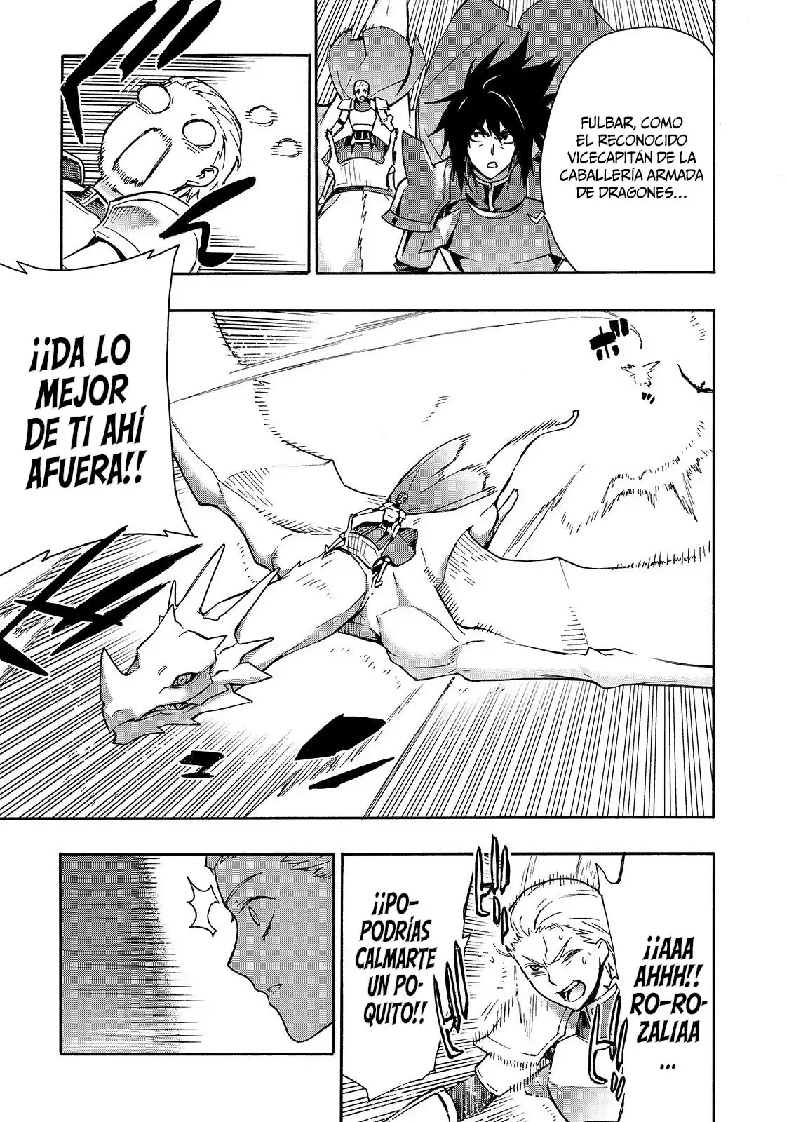 Kuro no Shoukanshi Capitulo 57: Caballería de Dragones VI página 5