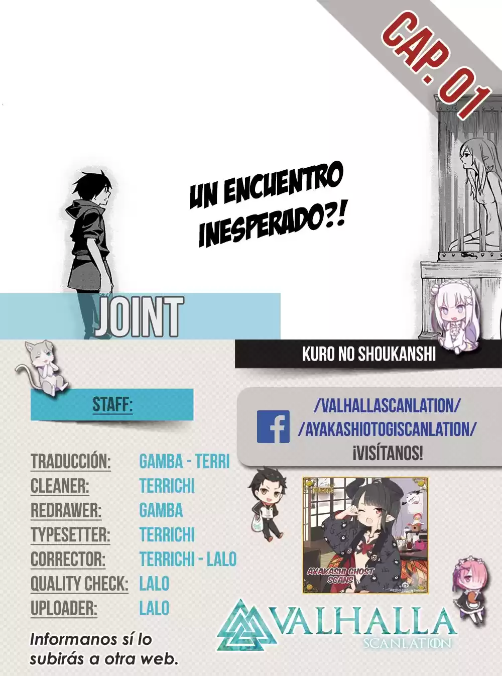 Kuro no Shoukanshi Capitulo 1: El invocador página 1