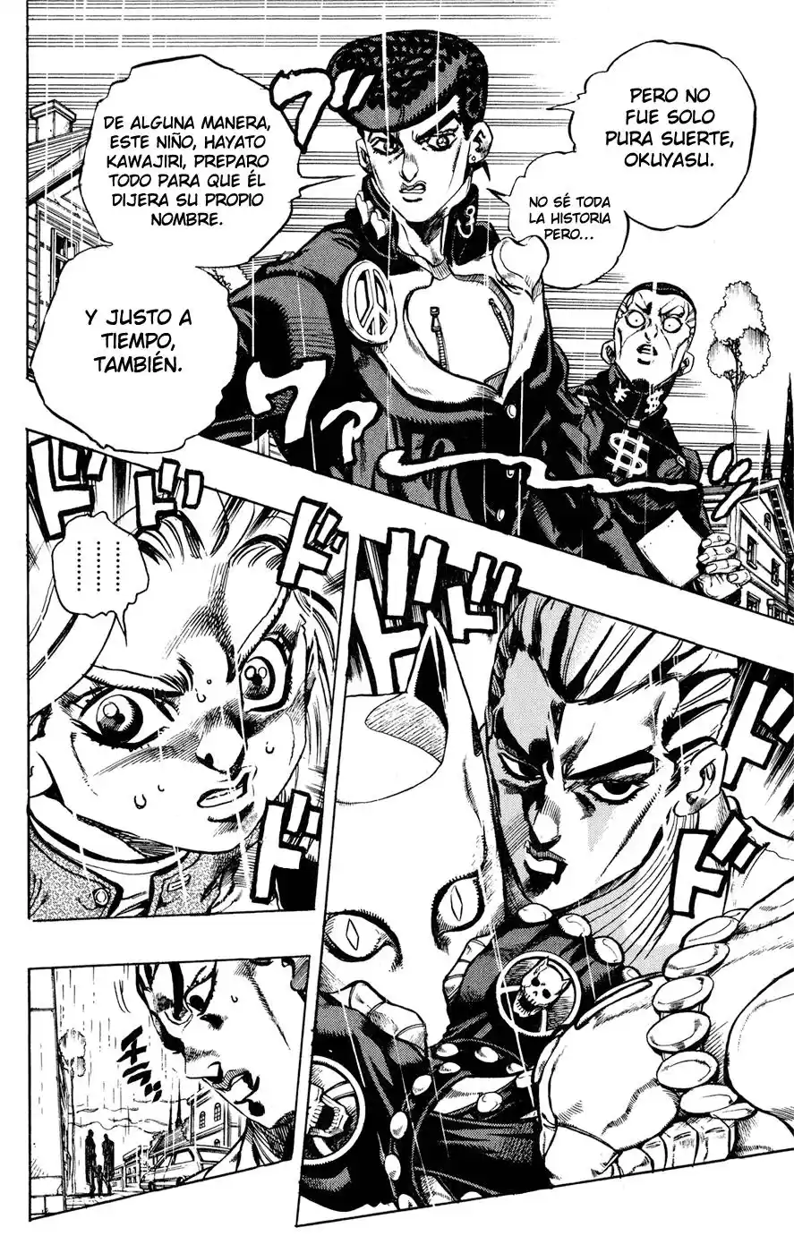 JoJo's Bizarre Adventure Parte 4: Diamond Is Unbreakable Capitulo 162: Another One Bites The Dust, Parte 10 página 4