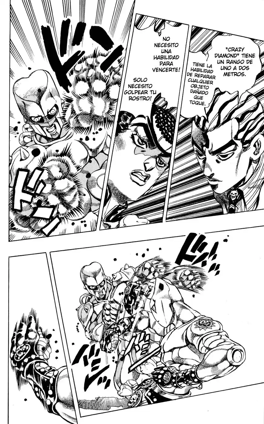 JoJo's Bizarre Adventure Parte 4: Diamond Is Unbreakable Capitulo 162: Another One Bites The Dust, Parte 10 página 8