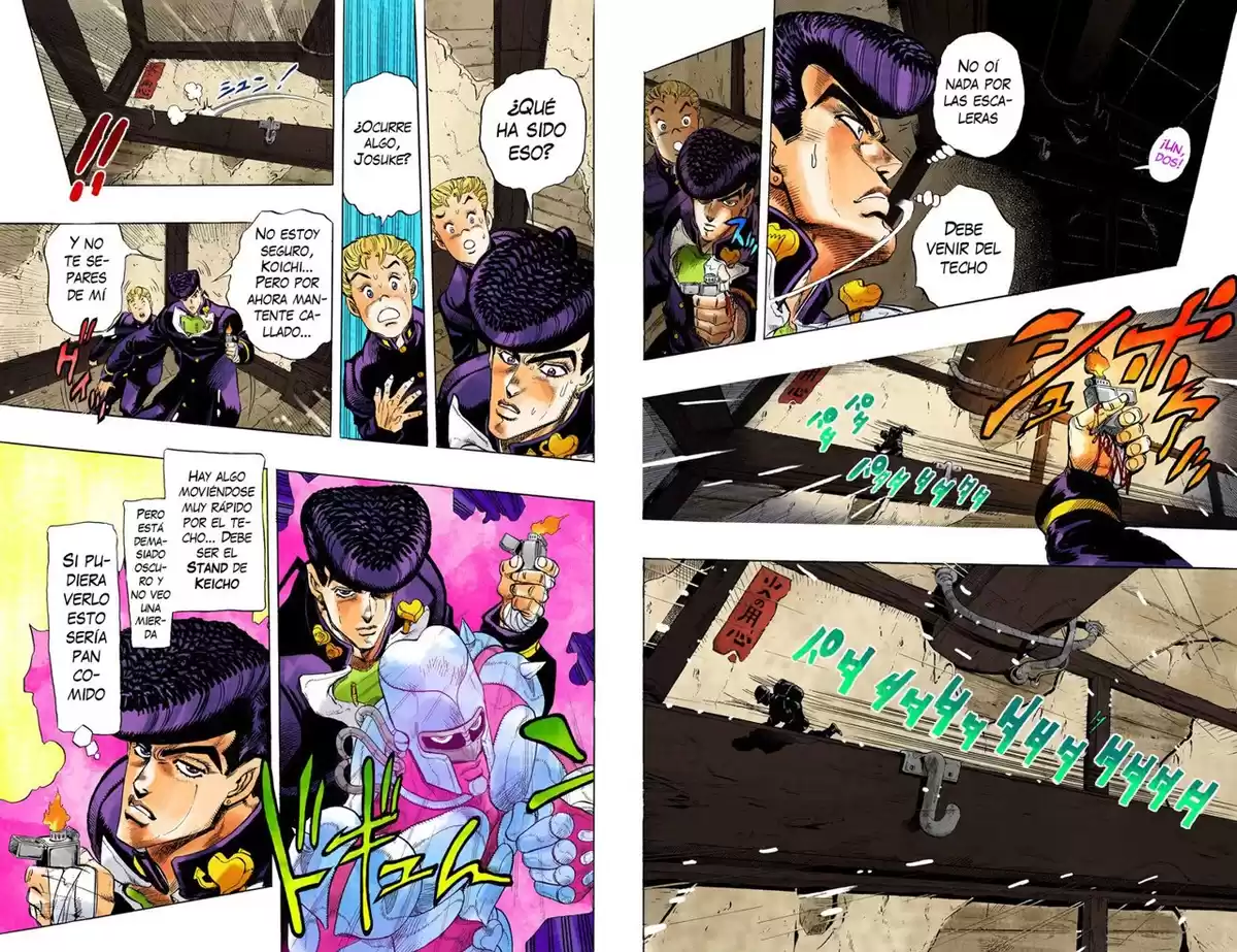 JoJo's Bizarre Adventure Parte 4: Diamond Is Unbreakable Capitulo 13: Los Hermanos Nijimura, Parte 5 página 3