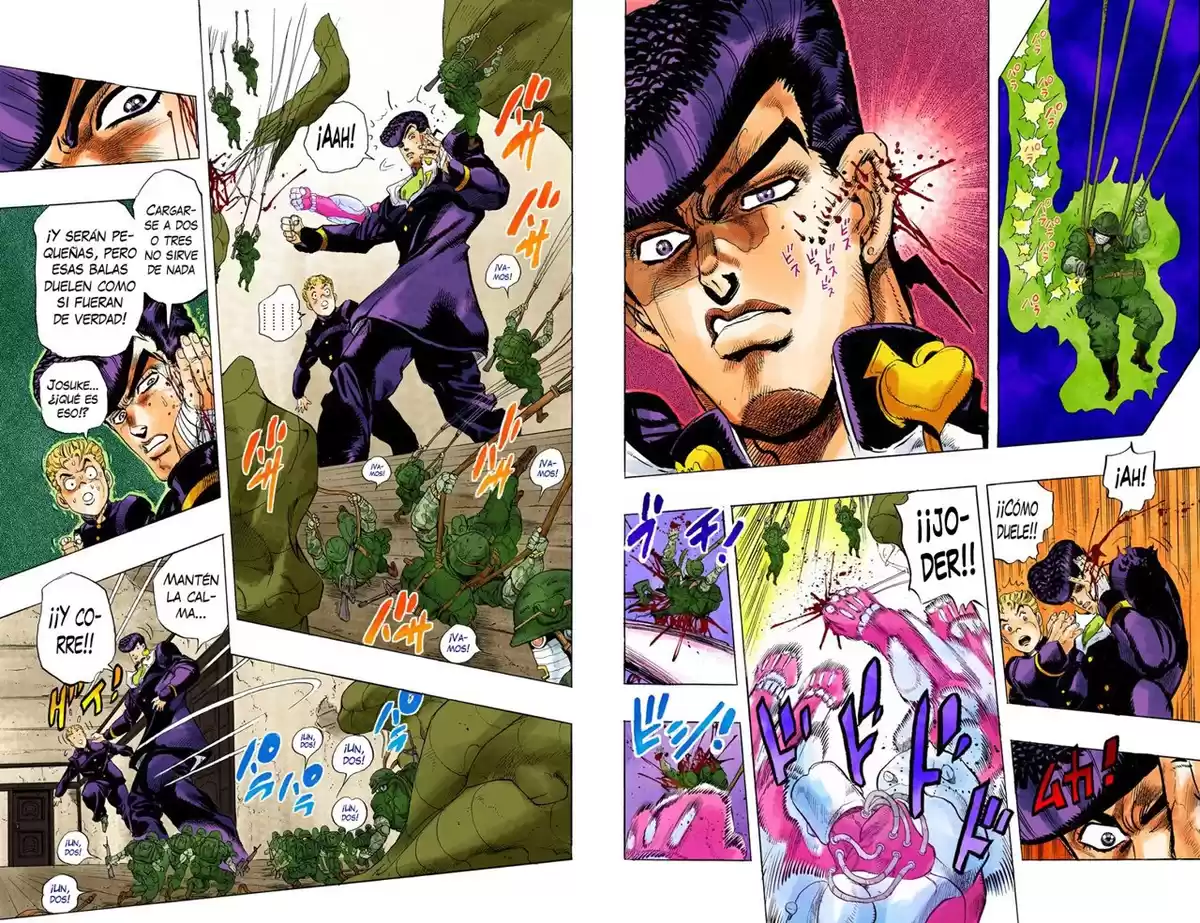 JoJo's Bizarre Adventure Parte 4: Diamond Is Unbreakable Capitulo 13: Los Hermanos Nijimura, Parte 5 página 6