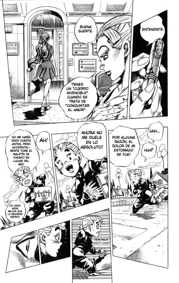 JoJo's Bizarre Adventure Parte 4: Diamond Is Unbreakable Capitulo 85: Yukako Yamagishi Sueña con ser Cenicienta, Parte 3 página 17