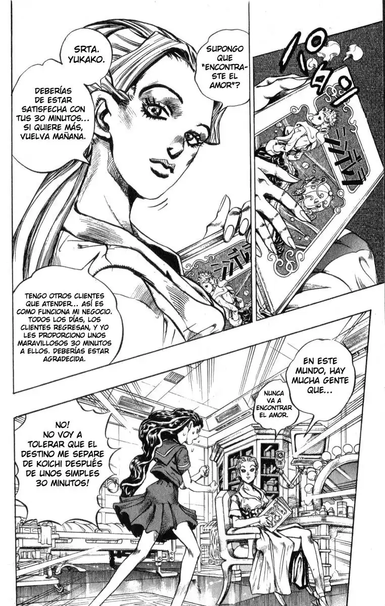 JoJo's Bizarre Adventure Parte 4: Diamond Is Unbreakable Capitulo 85: Yukako Yamagishi Sueña con ser Cenicienta, Parte 3 página 5