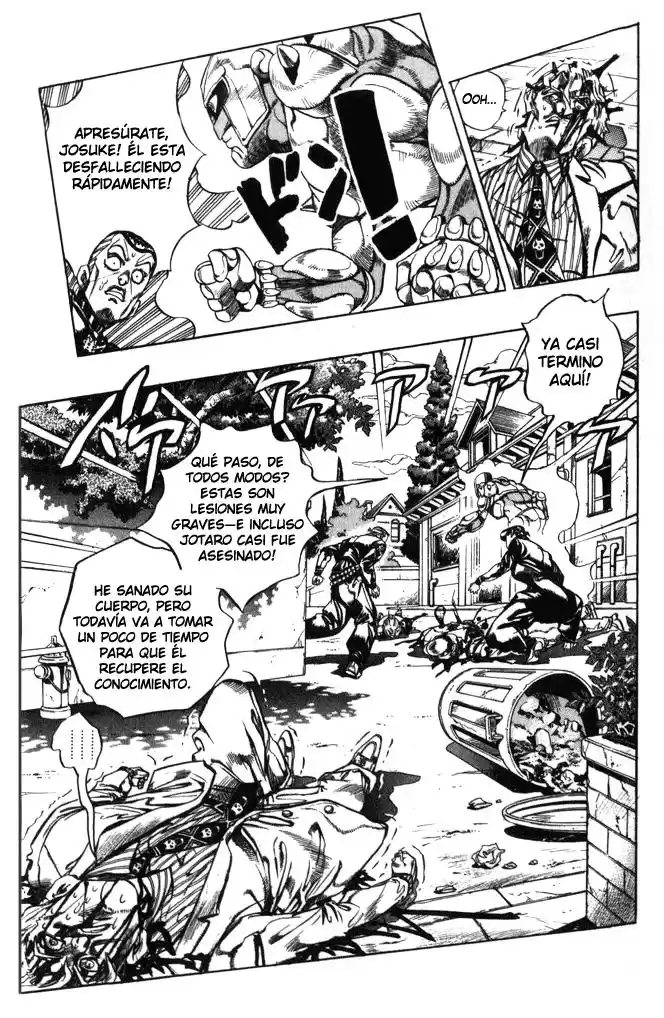 JoJo's Bizarre Adventure Parte 4: Diamond Is Unbreakable Capitulo 98: Sheer Heart Attack, Parte 10 página 4