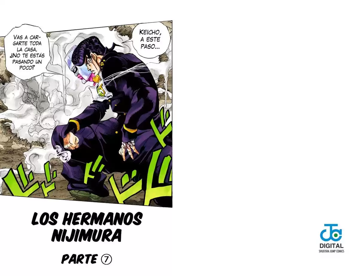 JoJo's Bizarre Adventure Parte 4: Diamond Is Unbreakable Capitulo 15: Los Hermanos Nijimura, Parte 7 página 1