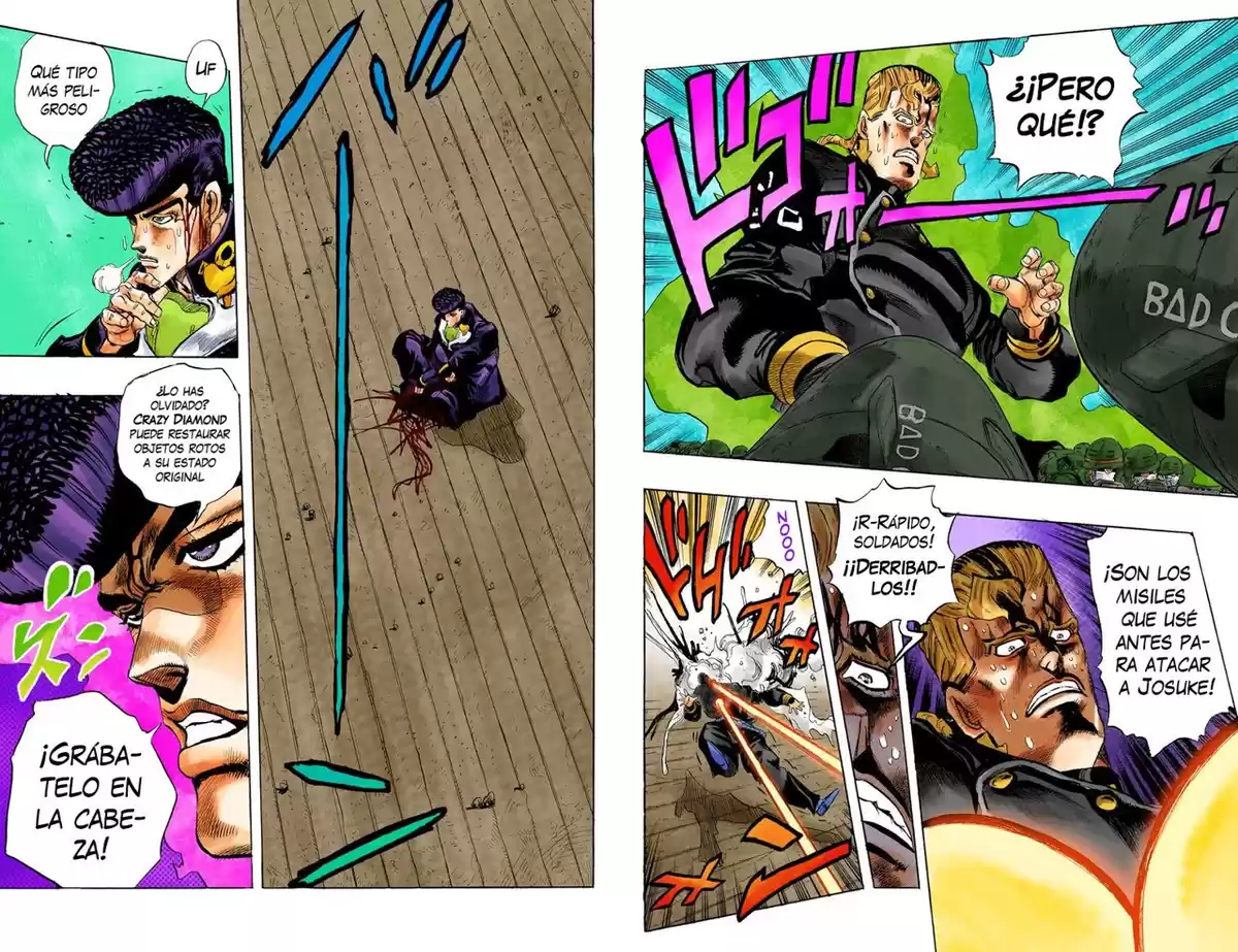 JoJo's Bizarre Adventure Parte 4: Diamond Is Unbreakable Capitulo 15: Los Hermanos Nijimura, Parte 7 página 10