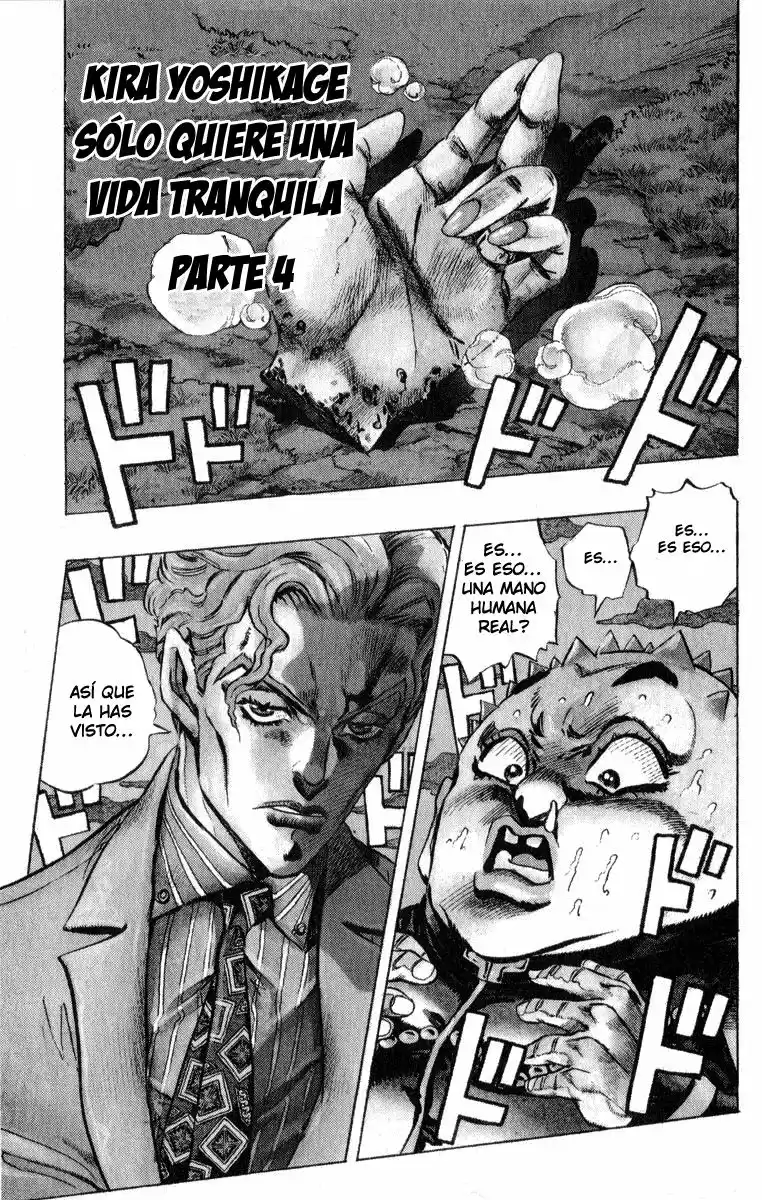 JoJo's Bizarre Adventure Parte 4: Diamond Is Unbreakable Capitulo 80: Yoshikage Kira Quiere Tener una Vida Tranquila, Parte 4 página 2