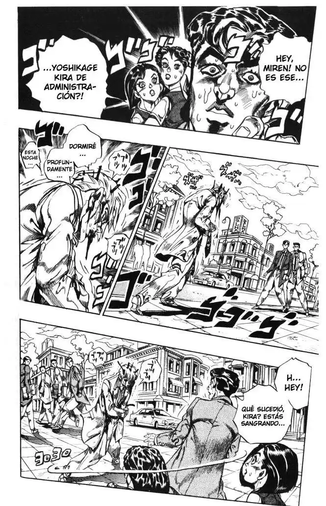 JoJo's Bizarre Adventure Parte 4: Diamond Is Unbreakable Capitulo 99: Sheer Heart Attack, Parte 11 página 3