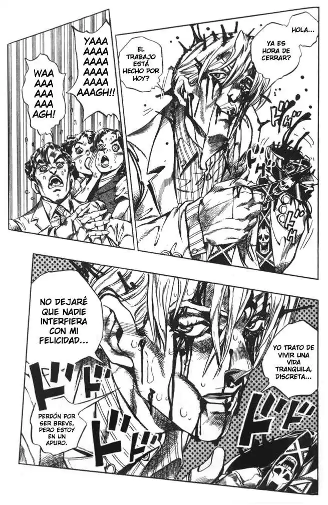 JoJo's Bizarre Adventure Parte 4: Diamond Is Unbreakable Capitulo 99: Sheer Heart Attack, Parte 11 página 4