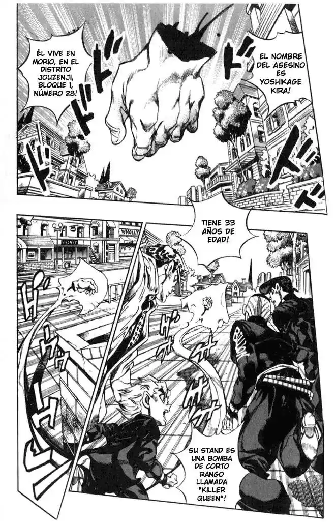 JoJo's Bizarre Adventure Parte 4: Diamond Is Unbreakable Capitulo 99: Sheer Heart Attack, Parte 11 página 5