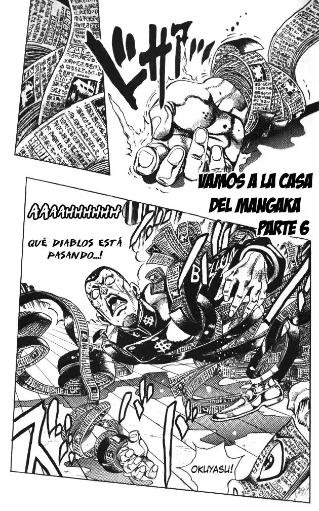 JoJo's Bizarre Adventure Parte 4: Diamond Is Unbreakable Capitulo 58: Vamos a la Casa del Mangaka, Parte 6 página 2