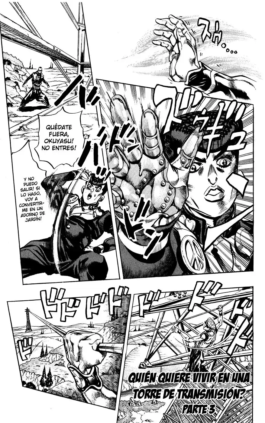 JoJo's Bizarre Adventure Parte 4: Diamond Is Unbreakable Capitulo 135: Vivamos en una Torre de Transmisión, Parte 3 página 2